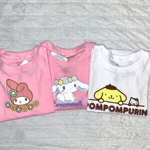 Hello Kitty & Friends - My Melody, Cinnamoroll and Pompompurin Tops - Size L
